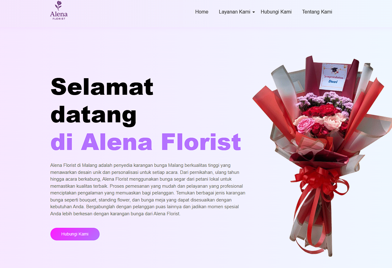 karangan bunga Malang